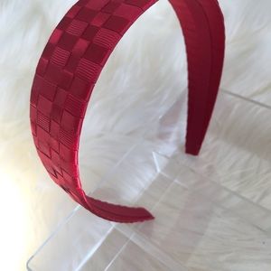 Red headband